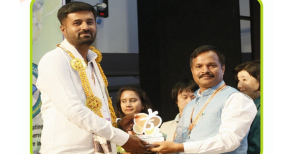 A dedicated KSSO staff member providing farmer support