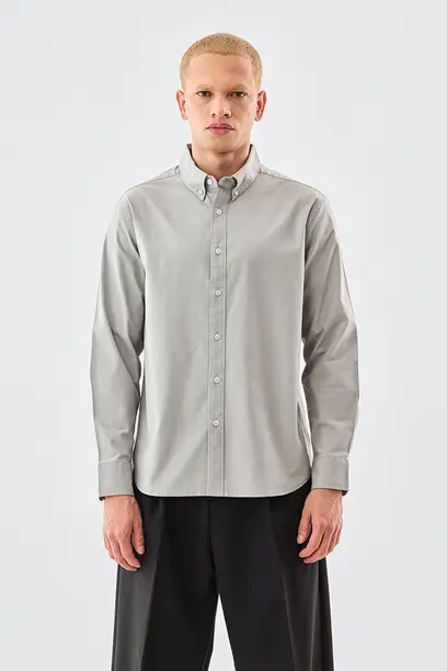 Classic Oxford Button-Down Shirt-0