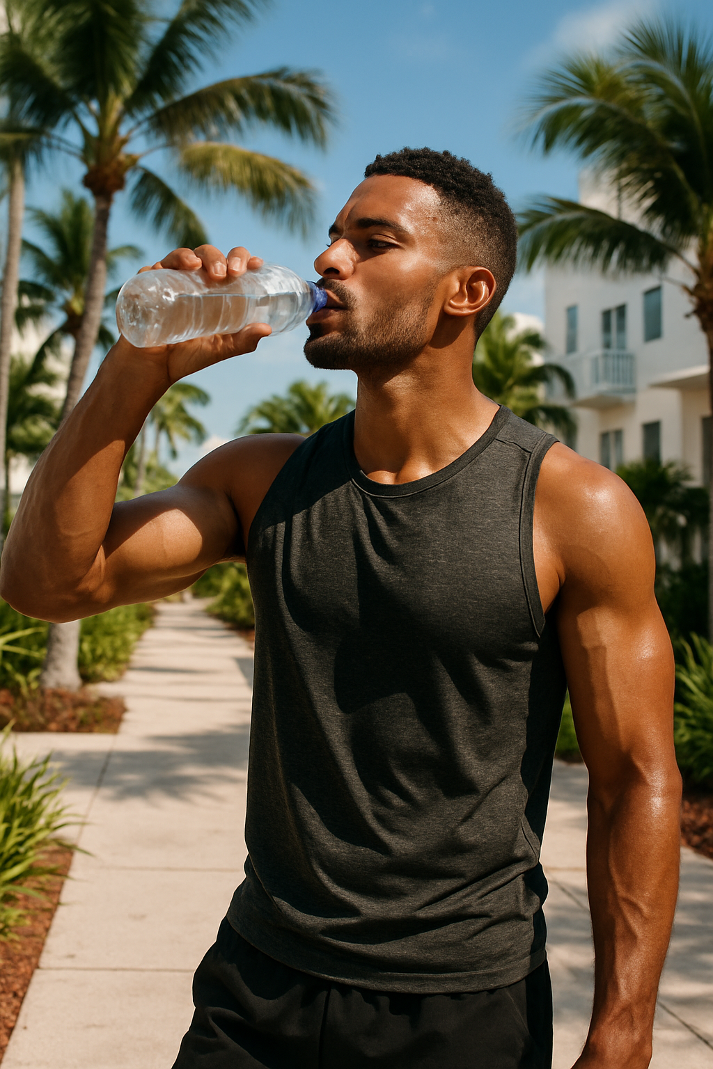IV therapy infusion for athletic recovery