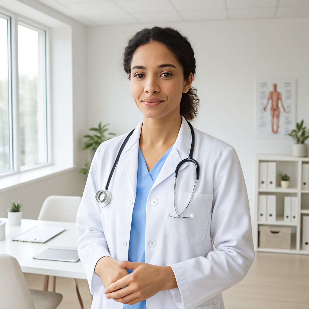 Healthcare professional administering IV therapy