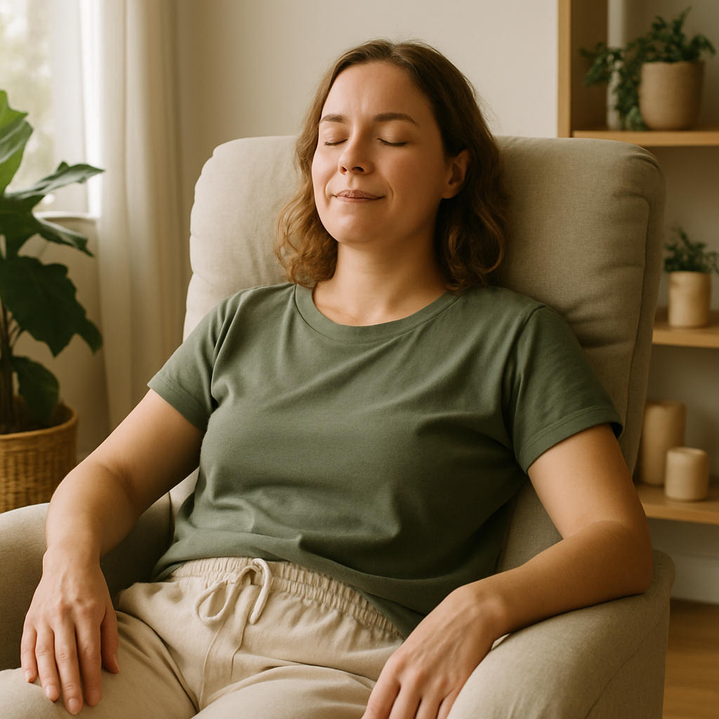 Athlete experiencing improved energy after IV recovery therapy