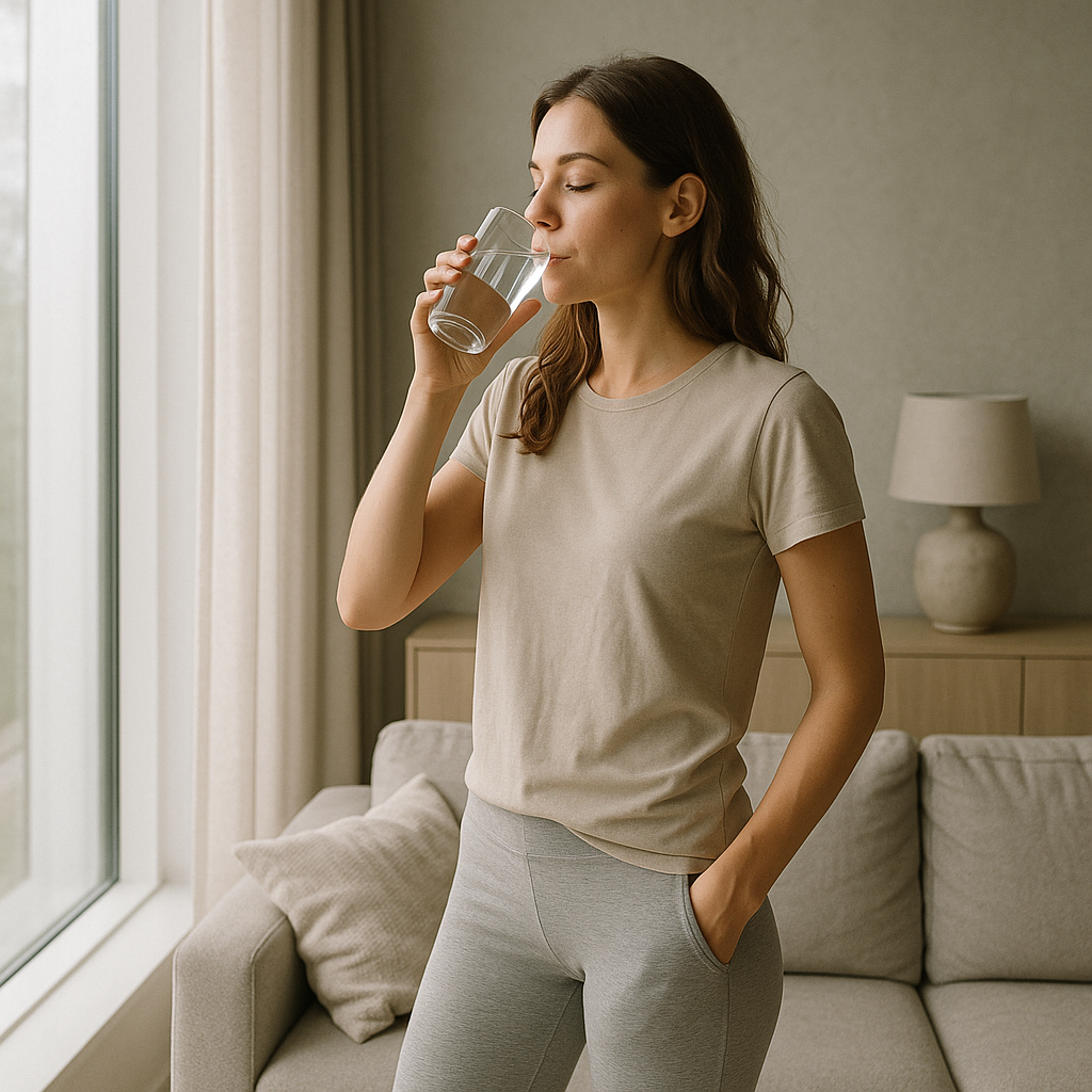 IV therapy hydration process