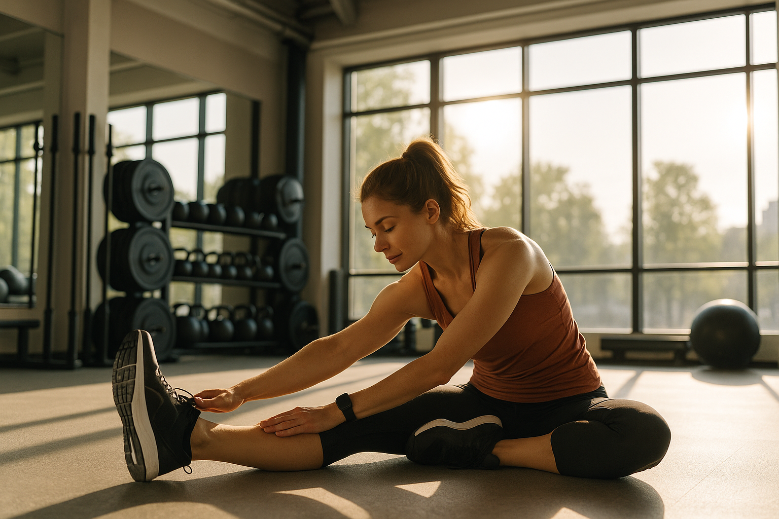 Athletic recovery IV therapy setup