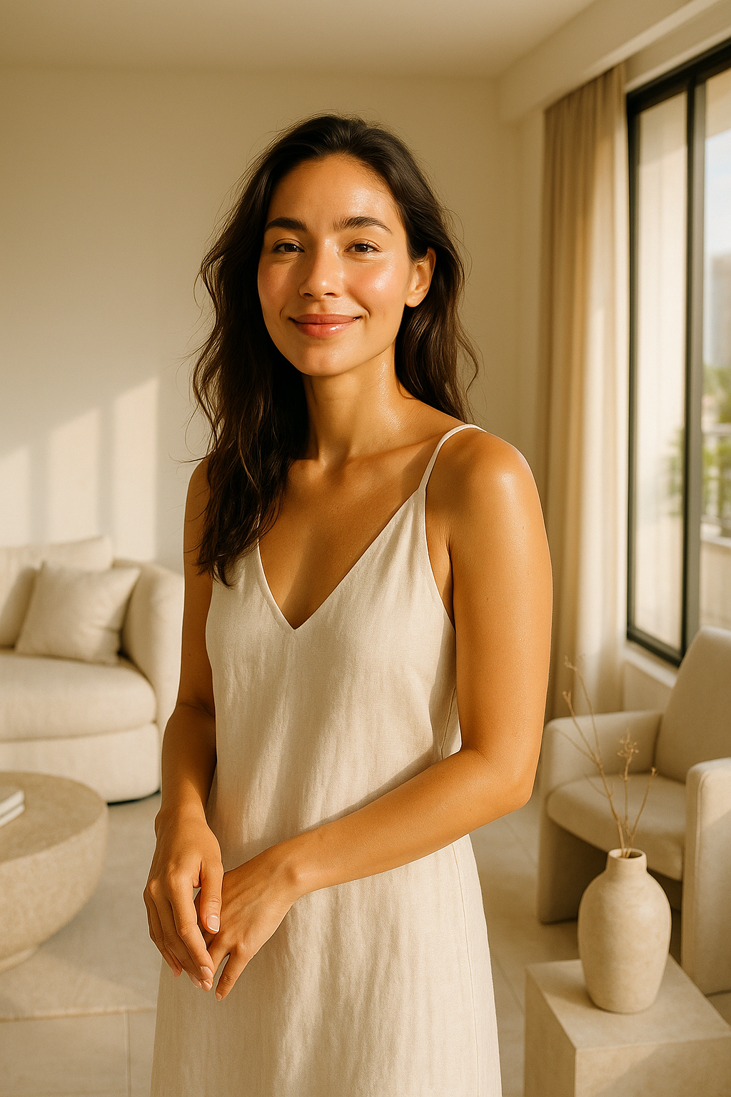 glowing skin results from IV therapy