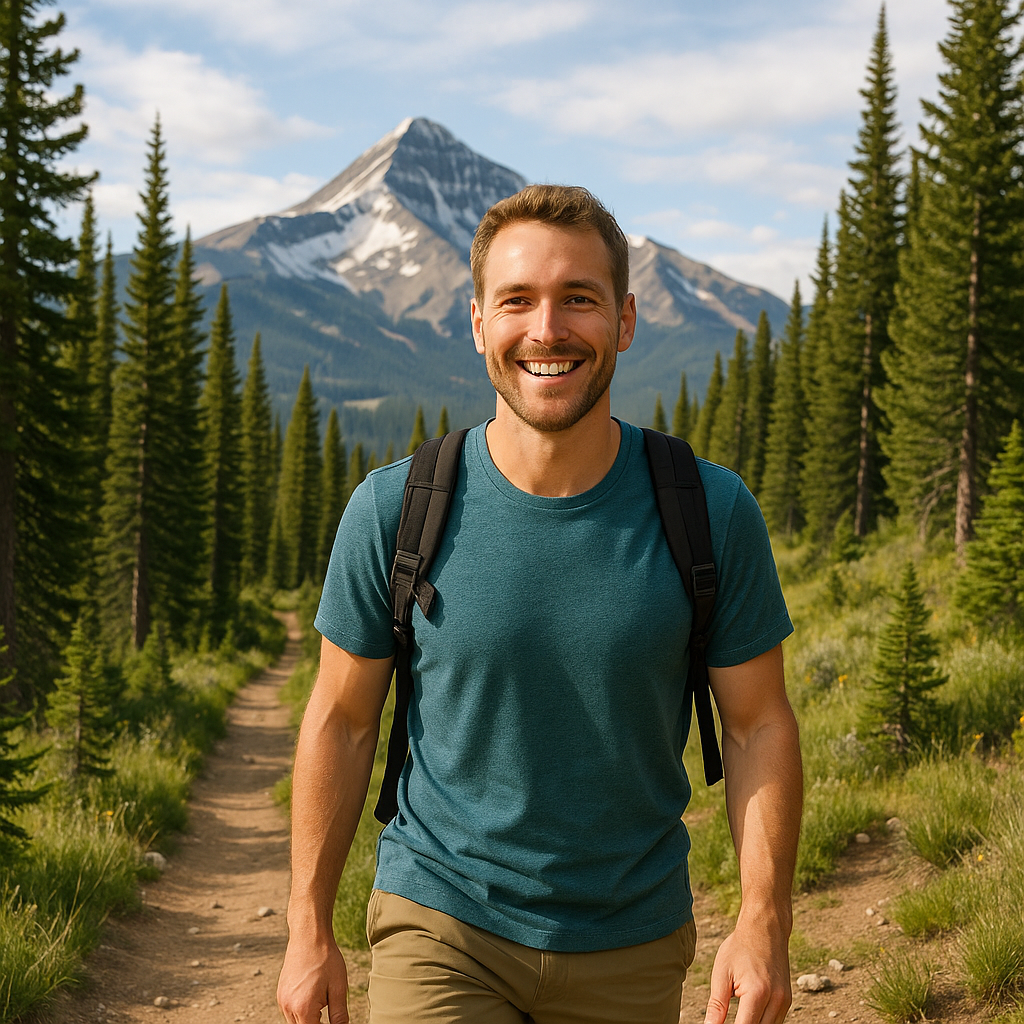 Mobile IV therapy professional at Big Sky location