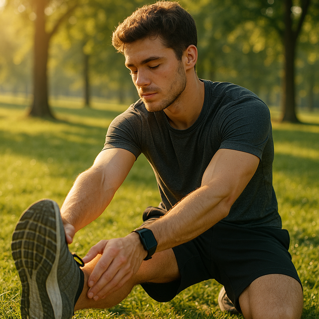 Athletic recovery IV therapy setup