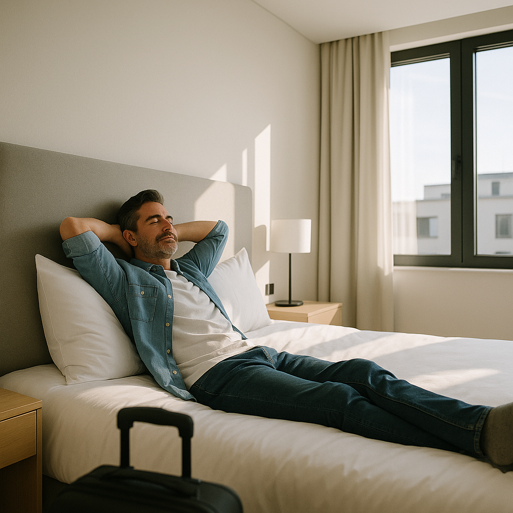 Jet lag recovery concept