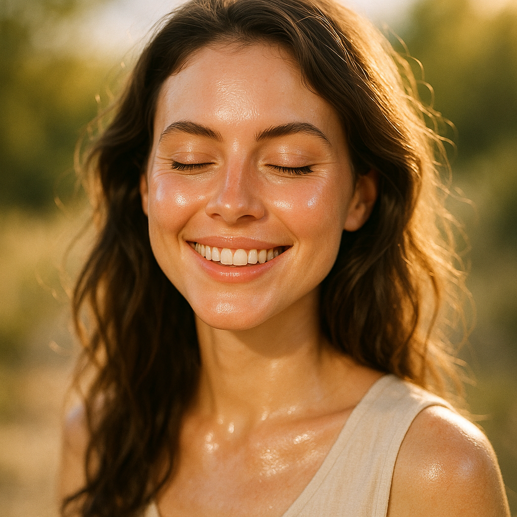 Glowing skin results from IV beauty therapy
