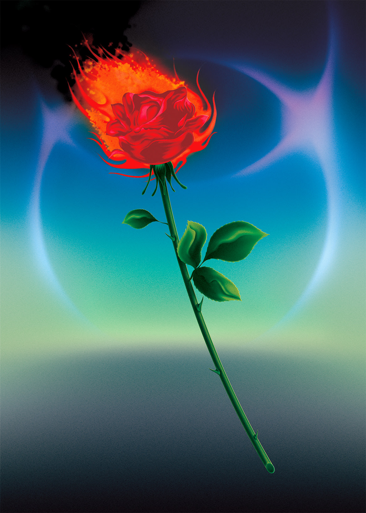 Cover illustration for RITMO FATALE - MERCH