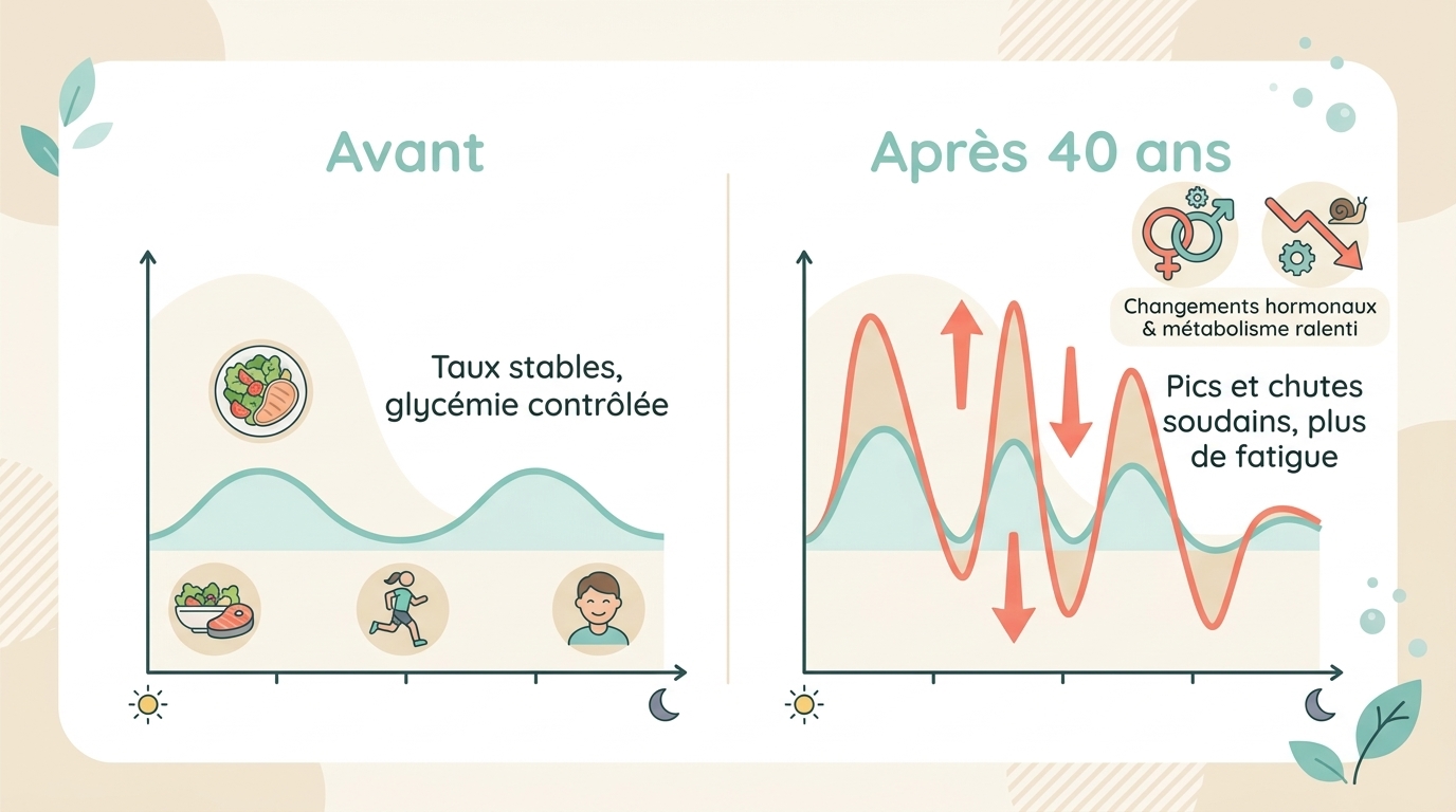 Graphique mécanisme glycémique WEGO6