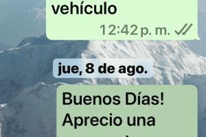 Foto de opinión de usuario