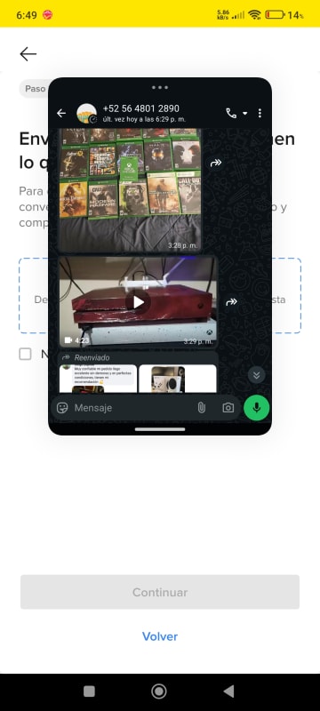 Foto de opinión de usuario