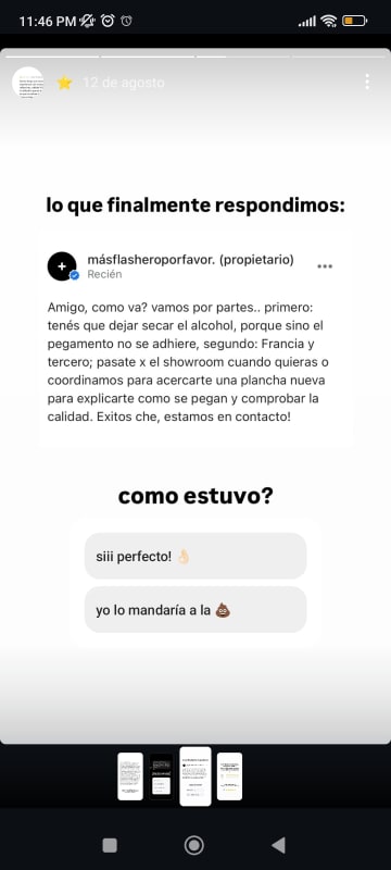 Foto de opinión de usuario