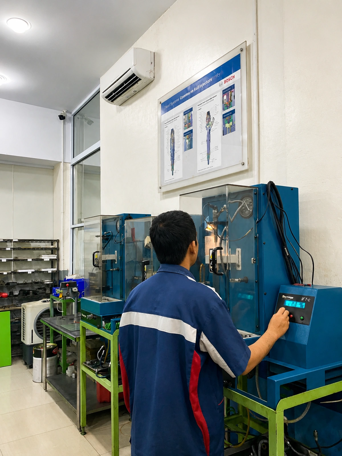 Workshop Mesin Diesel Indo Teknik