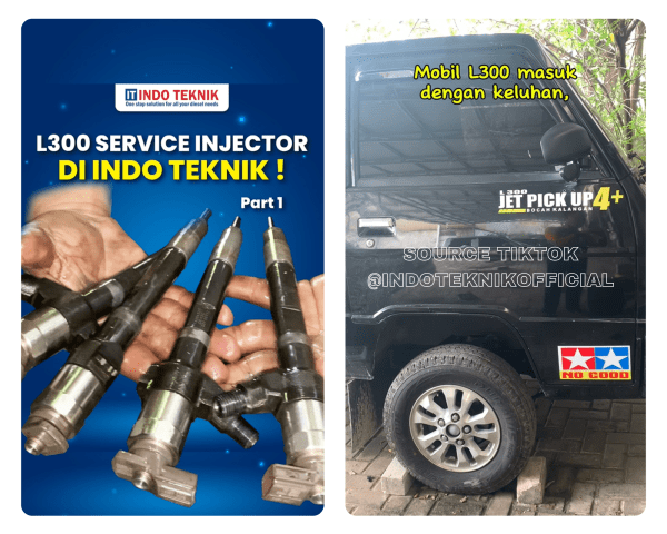 Perbaikan Injector Mitsubishi L300 di Pekanbaru: Solusi untuk Masalah Tenaga dan Emisi