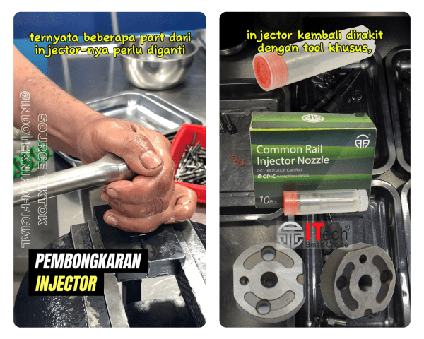 Perbaikan Injector Mitsubishi L300 di Pekanbaru: Solusi untuk Masalah Tenaga dan Emisi