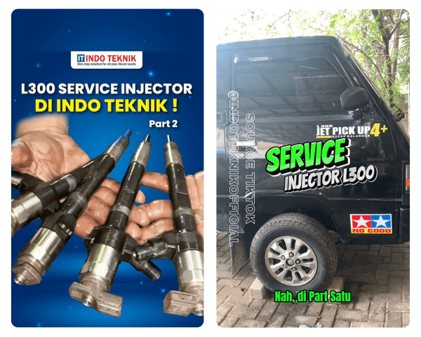 Perbaikan Injector Mitsubishi L300 di Pekanbaru: Part II - Pencucian Tangki dan Pemasangan Injektor