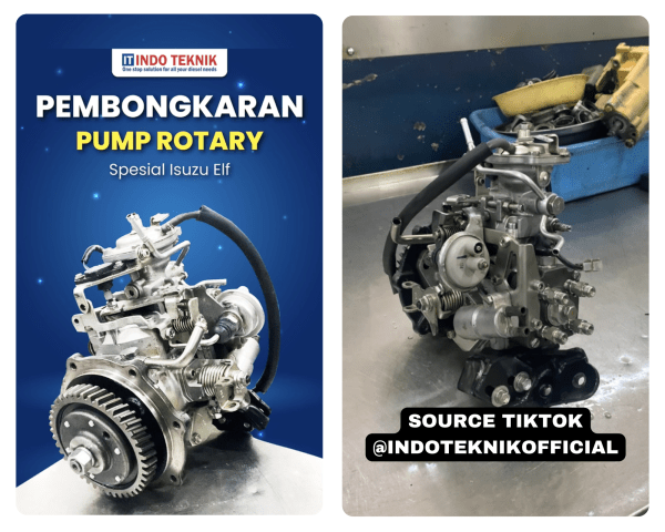 Proses Pembongkaran Pump Rotary Isuzu Elf Pekanbaru: Tips Aman dan Detail