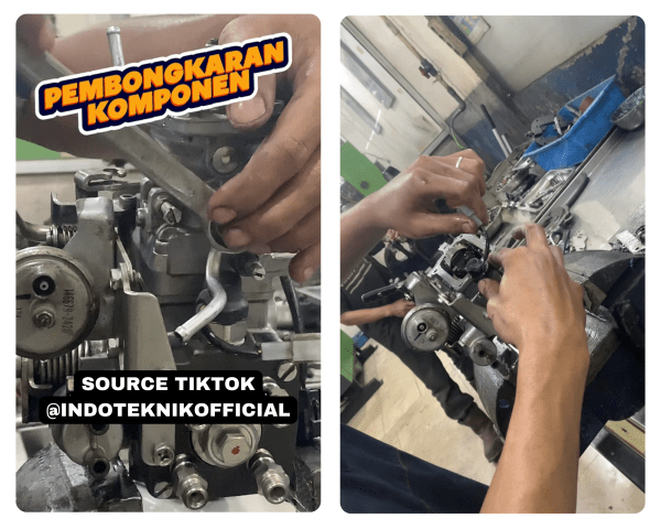 Proses Pembongkaran Pump Rotary Isuzu Elf Pekanbaru: Tips Aman dan Detail