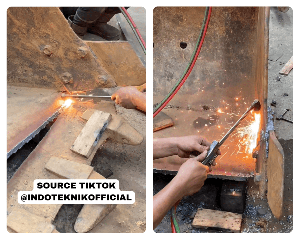 Pengelasan Harus Dilakukan Tebal dan Penuh