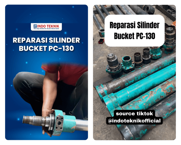 Pentingnya Perbaikan Tepat pada Silinder Bucket PC-130 untuk Kinerja Alat Berat yang Optimal