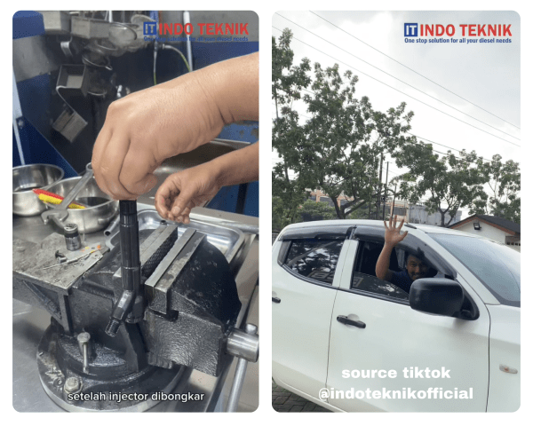 Mengatasi Masalah Injector Pada Mitsubishi Triton 2.5 – Asap Putih dan Mesin Mati Mendadak