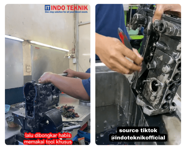 Proses Reparasi Topi Velg di Indo Teknik