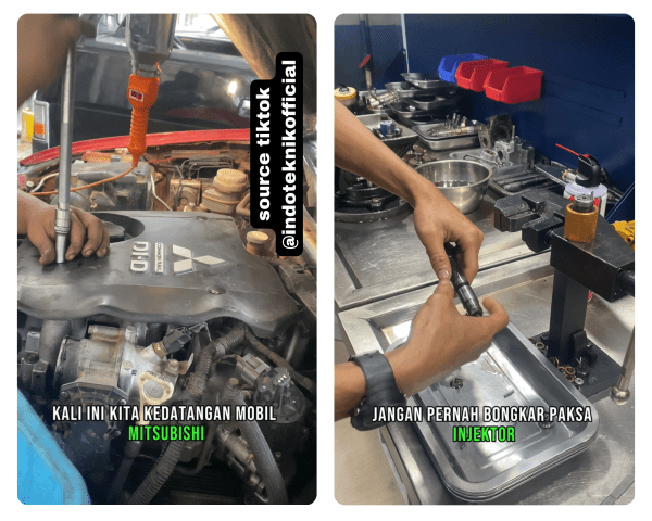 Proses Reparasi Topi Velg di Indo Teknik