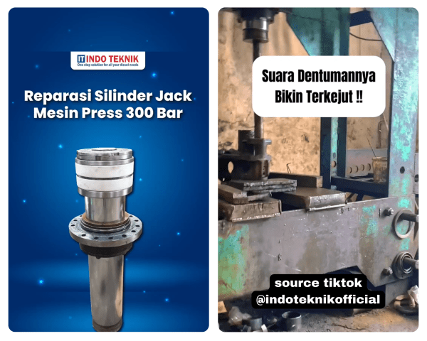 Tips Penting Saat Ganti Seal Mesin Press: Langkah Reparasi Silinder Jack Mesin Press 300 Bar yang Bocor