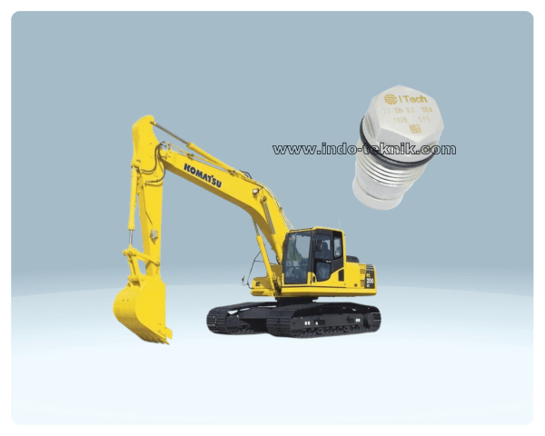 Komatsu PC-200: Tetap Prima Tanpa Khawatir Ngadat! Pressure Limiting Valve ITech Solusinya
