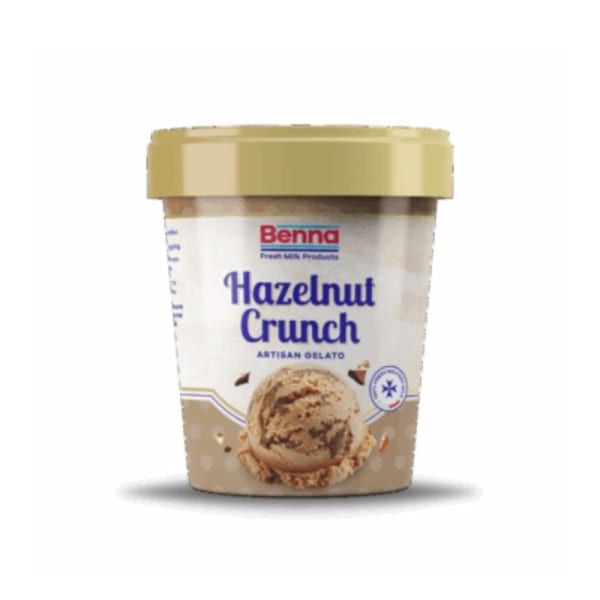 Hazelnut Crunch Benna Ice Cream