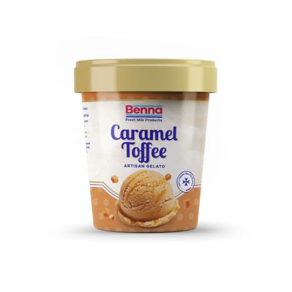 Caramel Toffee Benna Ice Cream