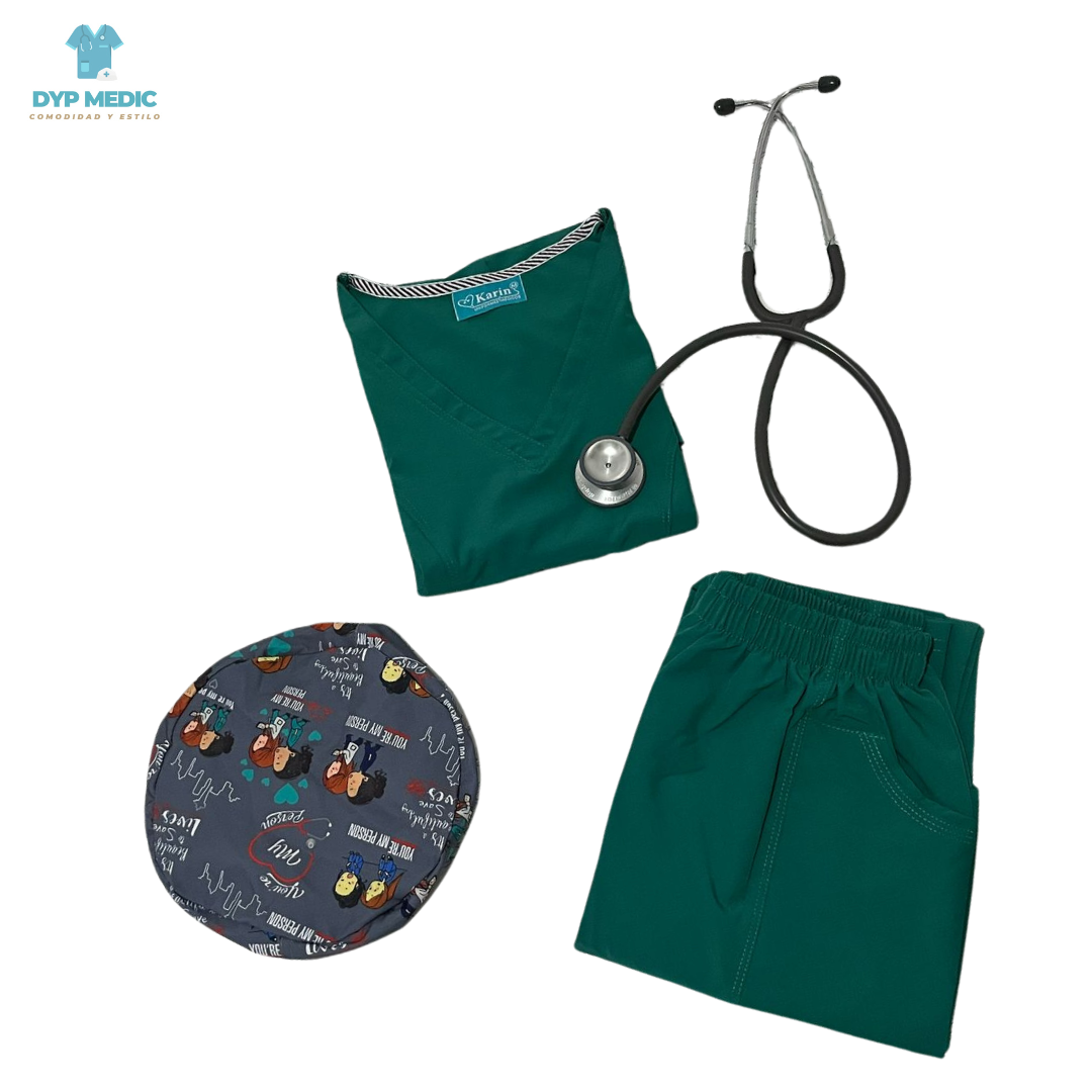 Uniforme Verde Quirúrgico Dama