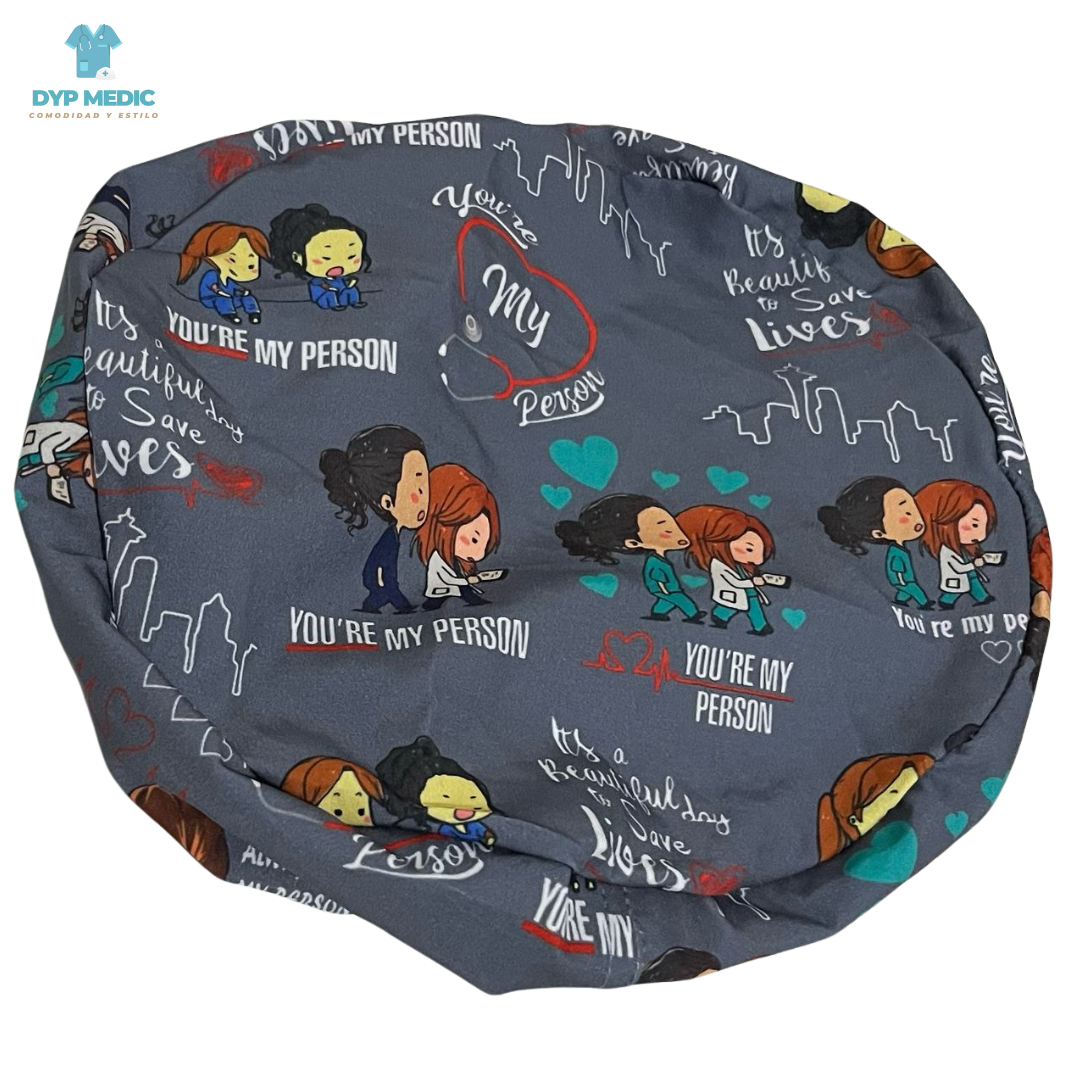 Gorro Quirúrgico Grey´s Anatomy