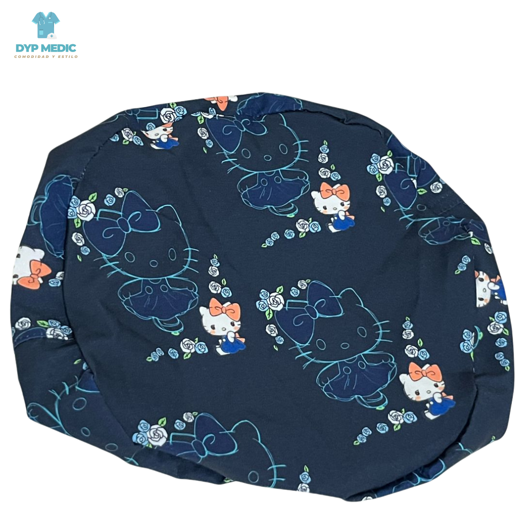 Gorro Quirúrgico Hello Kitty