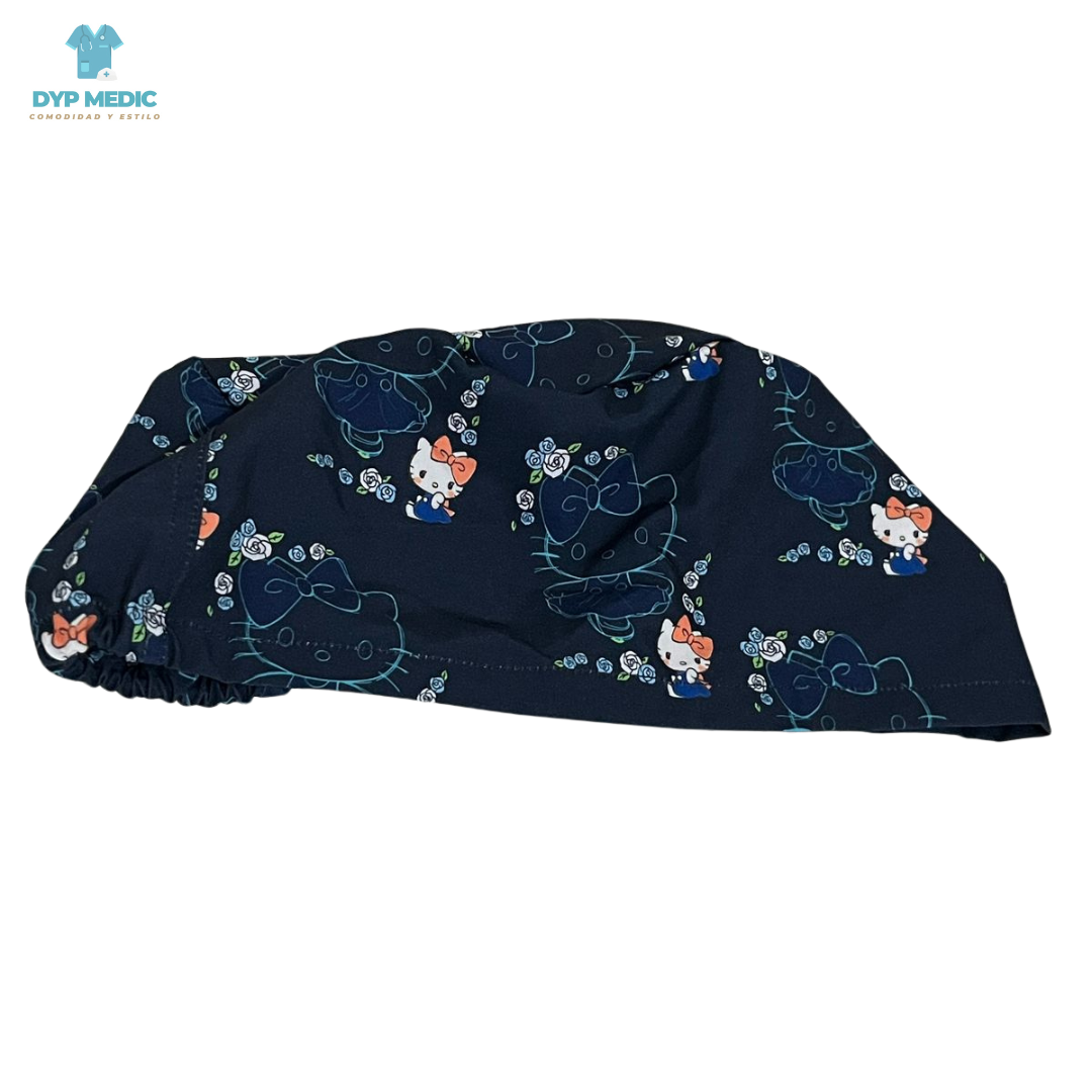 Gorro Quirúrgico Hello Kitty