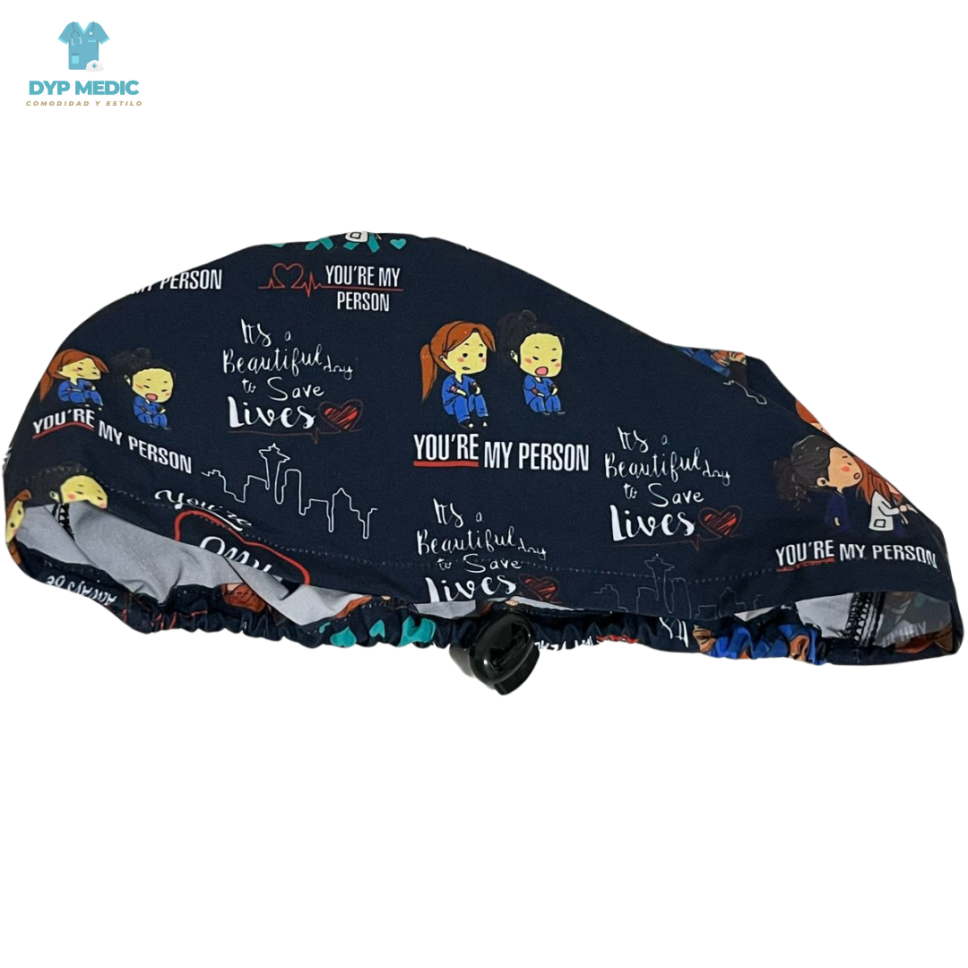 Gorro Quirúrgico Grey´s Anatomy