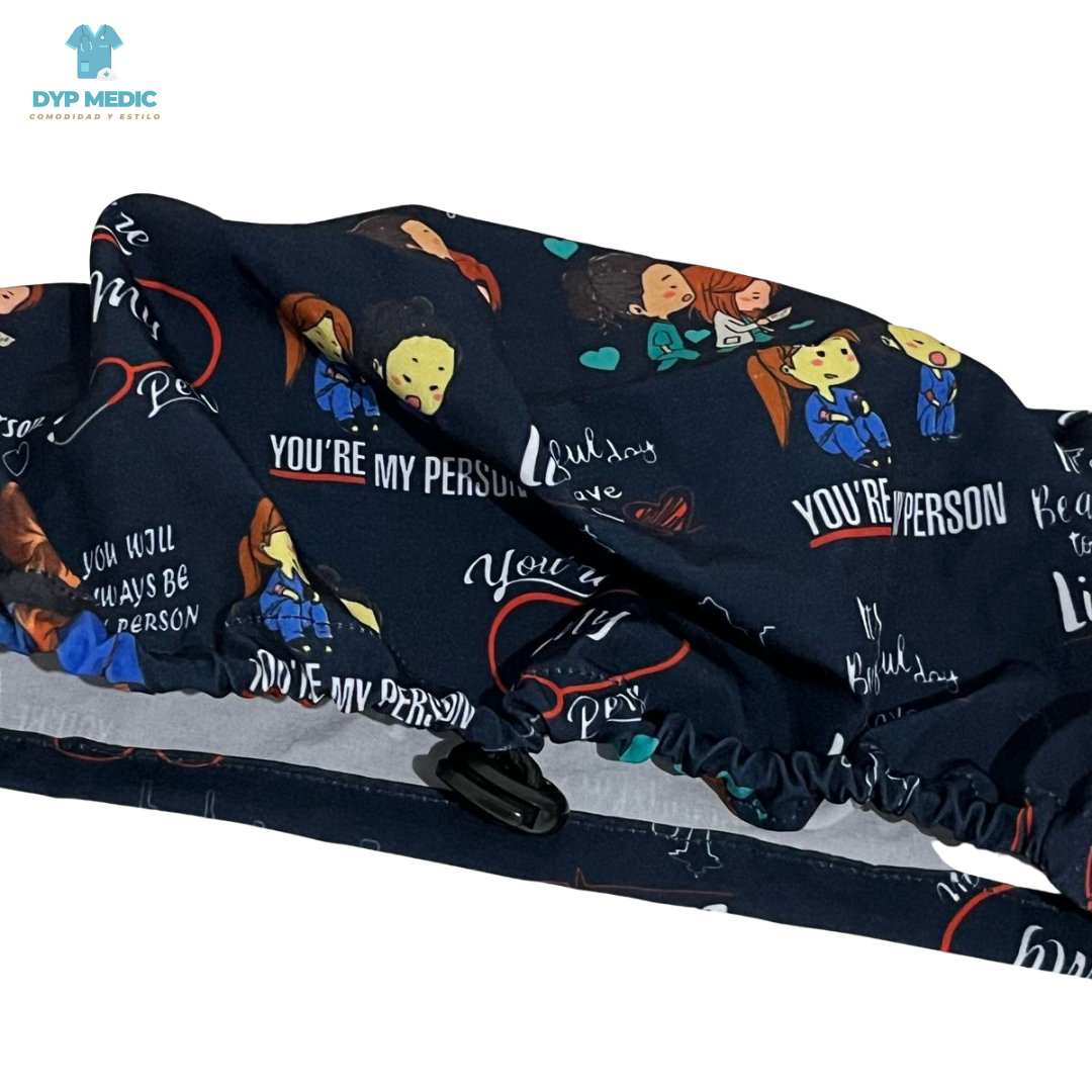 Gorro Quirúrgico Grey´s Anatomy