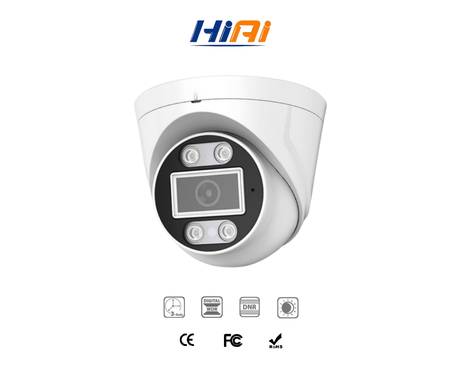 JF-XVI-BC4420-IR1 5MP Indoor AI POE Dome Camera