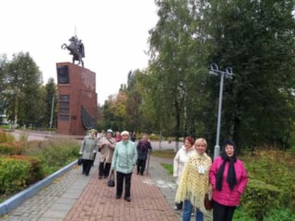 Увлекательная прогулка педагогов-ветеранов  по любимому городу