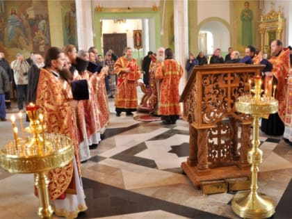 День памяти новомученика земли Чувашской священномученика Илии состоялось соборное богослужение