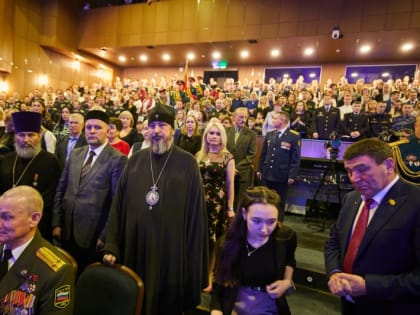 Митрополит Савватий принял участие в торжественном мероприятии, посвященном Дню защитника Отечества