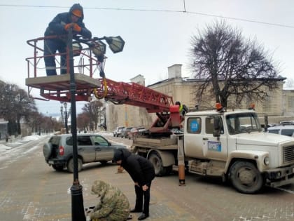 Специалисты АО «Горсвет» продолжают текущие работы на улицах города Чебоксары