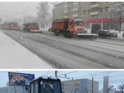 На дорогах города Чебоксары работает 78 единиц спецтехники