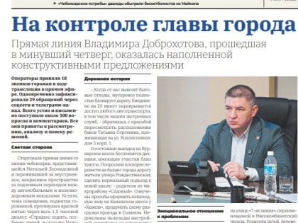 «Чебоксарские новости»: горячие темы города в новом выпуске