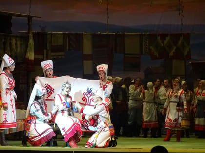 XII Фестиваль чувашской музыки продолжился оперой «Нарспи» Григория Хирбю