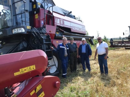 В Красночетайском муниципальном округе стартовала уборочная страда