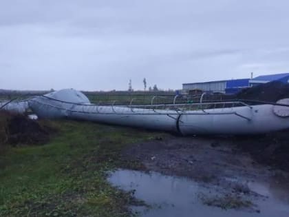 В Чувашии упала очередная водонапорная башня