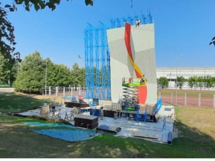 Скалодром в Чебоксарах планируется запустить в октябре