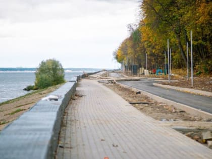 В Чебоксарах подходит к завершению реконструкция Московской набережной